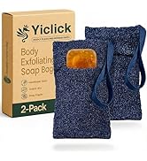 Yiclick Soap Savers for Bar Soap, Soap Bags for Soap Bars, Exfoliating Mesh Loofah Pouch, Bar Soa...