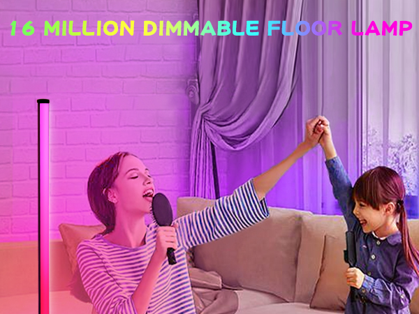 LED Corner Floor Lamp