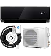 ARLIME 12000 BTU Wifi Enabled Mini Split Air Conditioner & Heater, 22 SEER2 208-230V Inverter AC ...