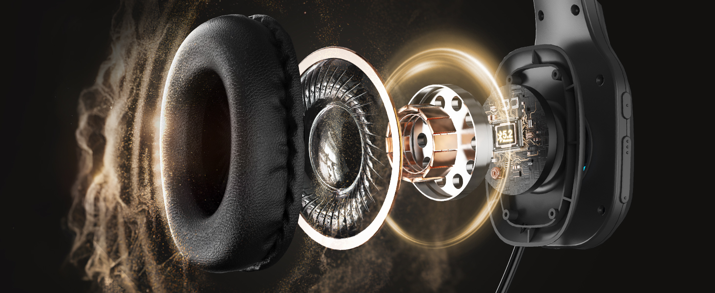 Single Ear Wireless Headphone e