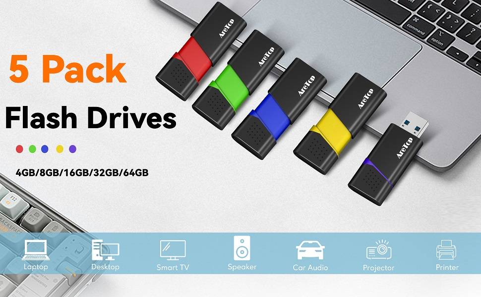 thumb drives 5pack