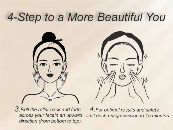 wireless face massager tool Neck massage gua sha double chin reducer microcurrent facial device 