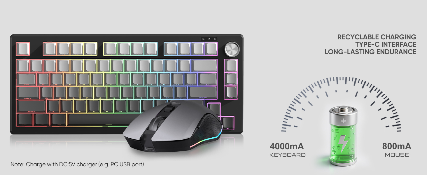 recyclable charging battery