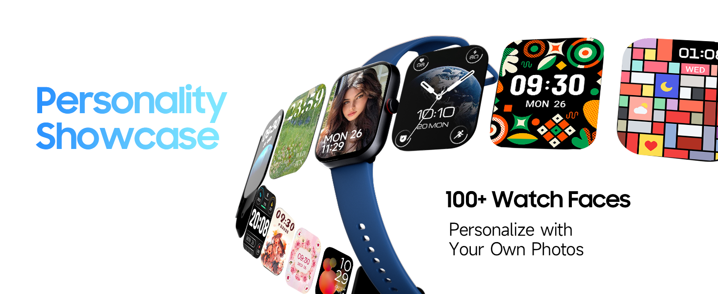 android smart watches for men women 