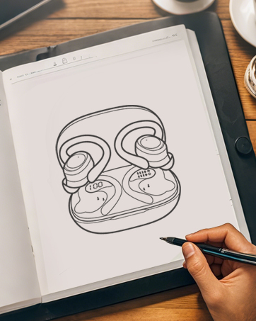 earbuds with ear hooks