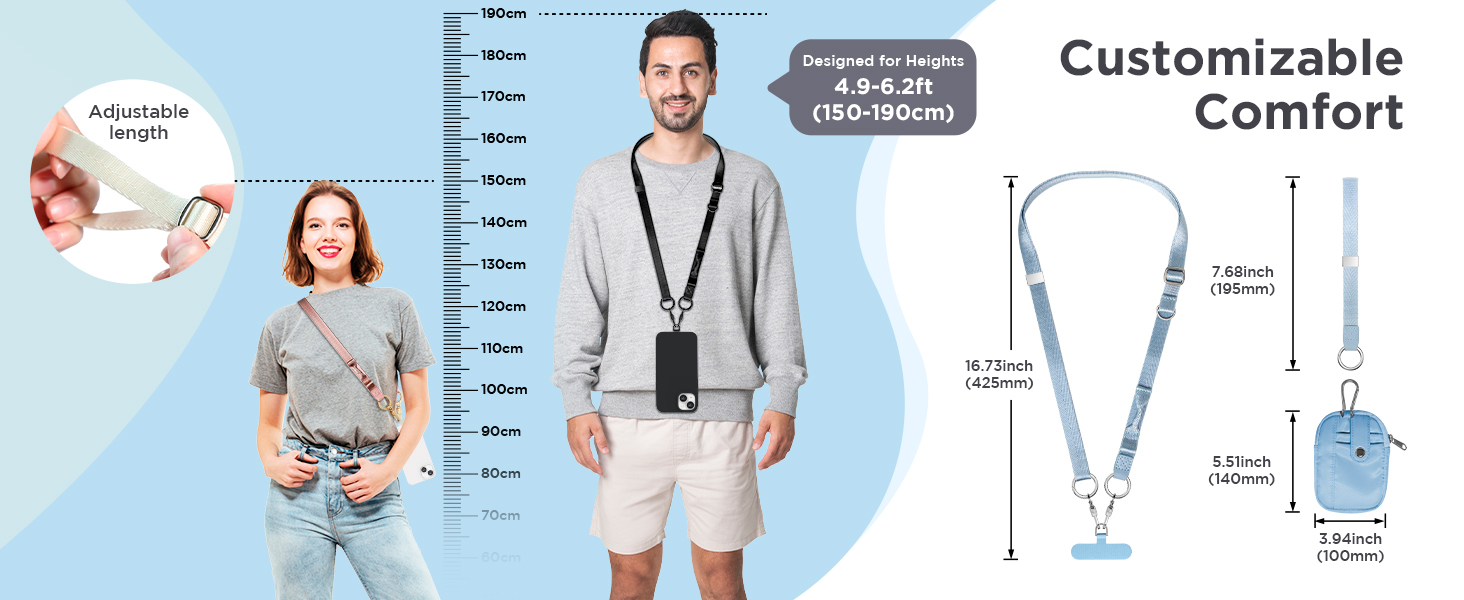 phone strap crossbody