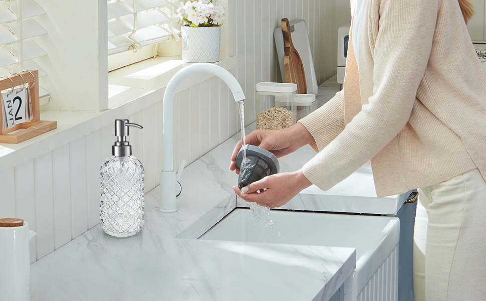 soap dispenser bathroom