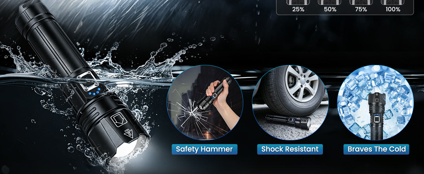 waterproof flashlight