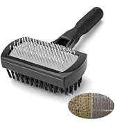 Air Conditioner Coil Cleaning Brush- Dual-Sided HVAC Coil Cleaning Brush 135° Angled Pins for Eva...