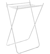 Honey Can Do White Metal Collapsible Clothes Drying Rack DRY-09864 White