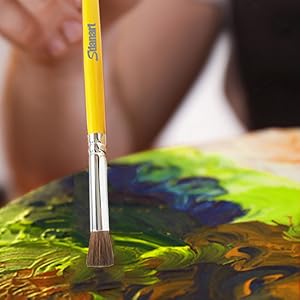 Pastel Smoothing Paint Brushes