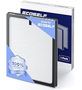 Genuine ECOSELF HAP603 Air Purifier Replacement Filter, 3-in-1 H13 True High-Efficiency Activated...
