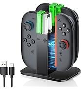 FYOUNG Controller Charging Dock for Nintendo Switch 2 (2025) for Joy con 2, Charger Station for J...