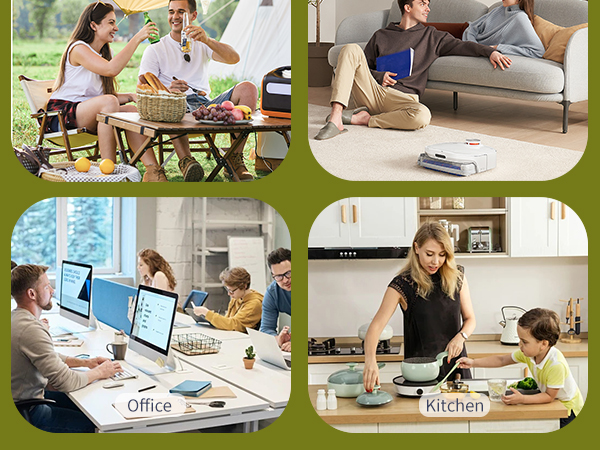 outdoor room office kitchen