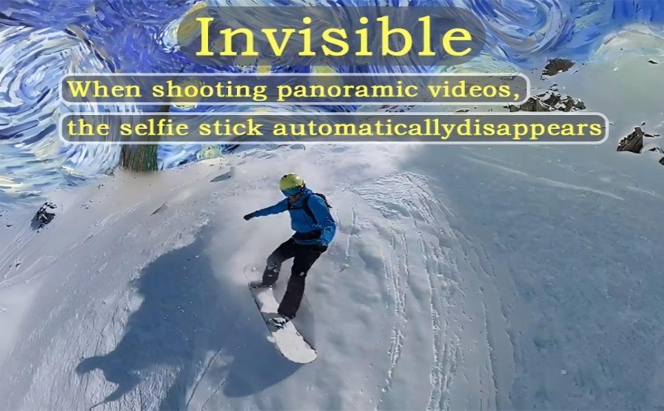invisible selfie stick