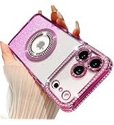 Losin Compatible with iPhone 17 Pro Max Magnetic Glitter Case Compatible with Magsafe Luxury Blin...