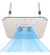 VIVOSUN AeroLight A100, Tunable Spectrum, LED Grow Light 100W w/Integrated Circulation Fan, Compa...