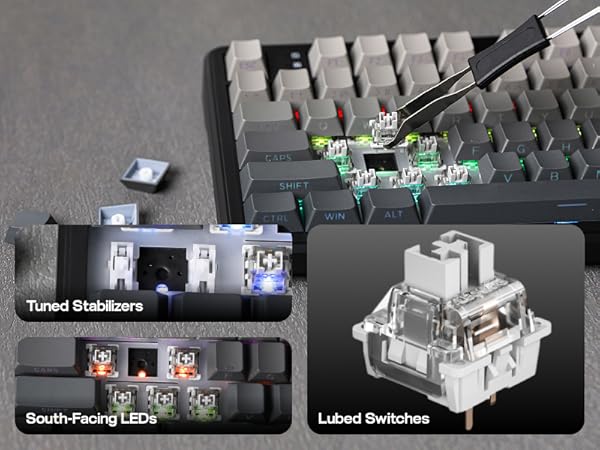 F108 Wireless Gaming Keyboard