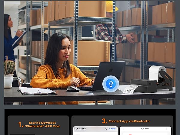 Thermal Label Printer