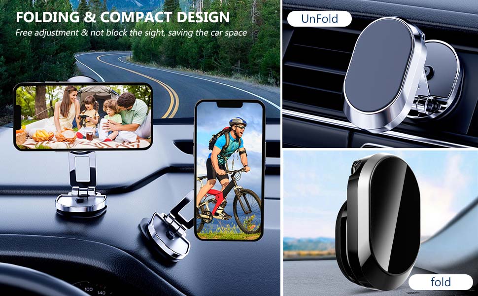 Free Adjustable Strong Adhesive Cell Phone Holder Mount for Car All Smartphone