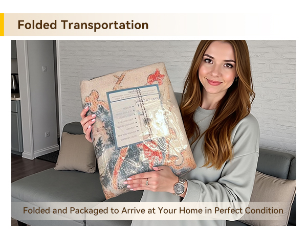 RELEANY Washable Rugs Sunflower Series