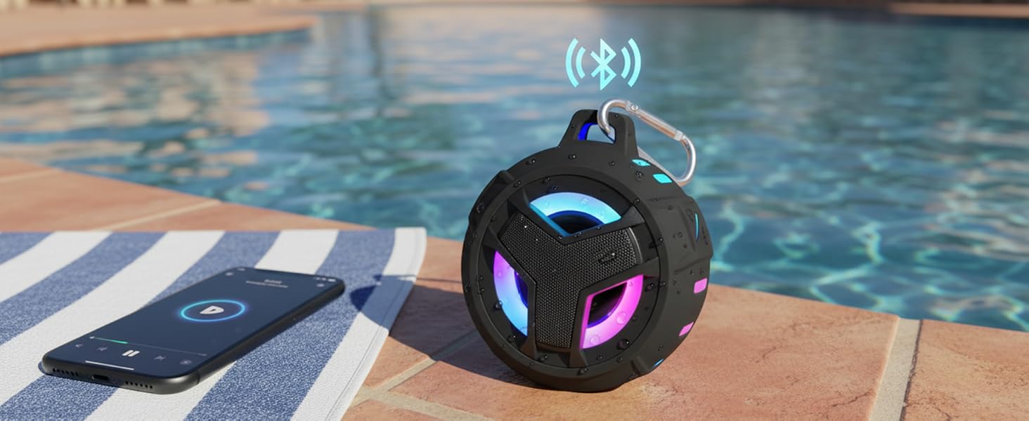 waterproof speaker for pool