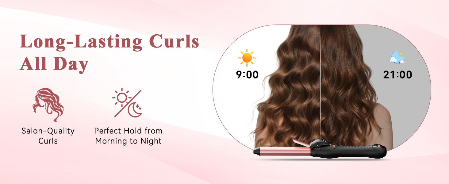rotating curling iron