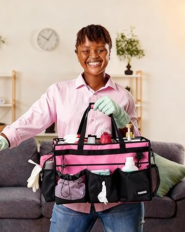 cleaning caddy for cleaning supplies