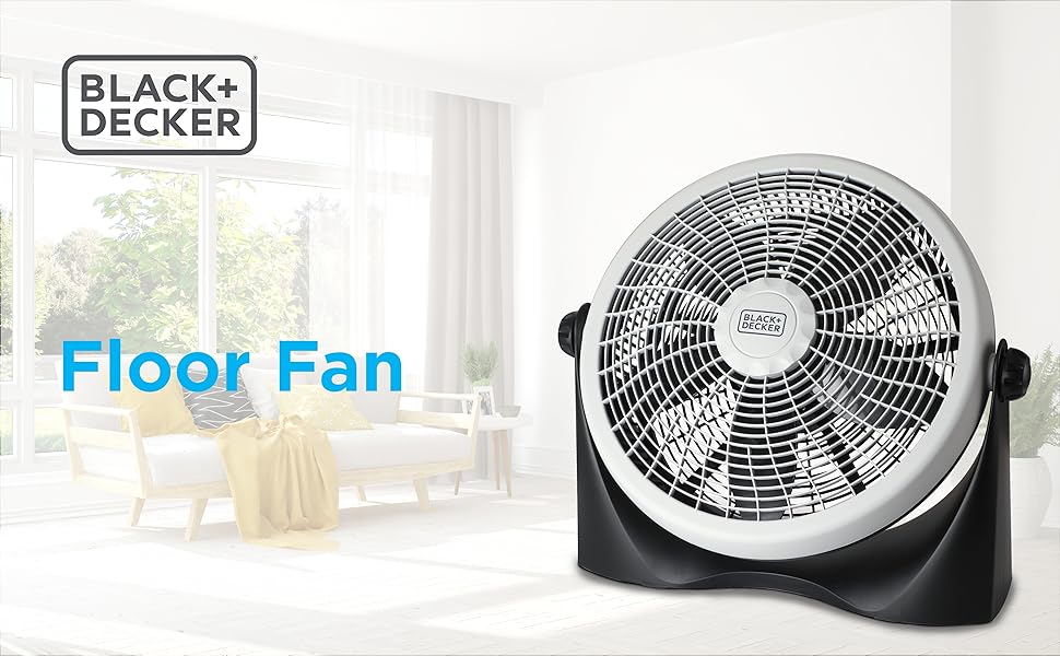 Floor stand fan cool air