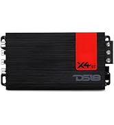 DS18 X4BT 4-Channel Bluetooth Amplifier with Bluetooth 5.1 Streaming Built-in – Ultra Compact Cla...