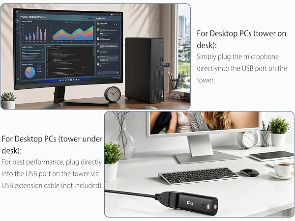 USB Microphone for Desktop