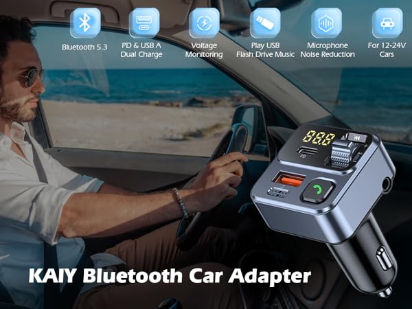bluetooth aux adapter for car