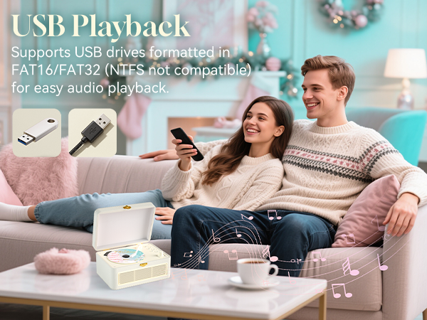 CD Player with Speakers