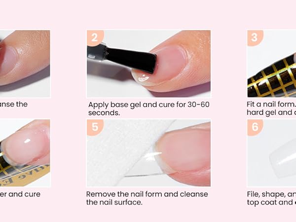 Extensions with Nail Forms