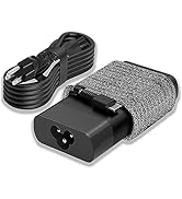 Ftenlyen Slim 65W Laptop Charger USB C Compatible with HP Envy X360, Spectre X360, Elitebook, Chr...