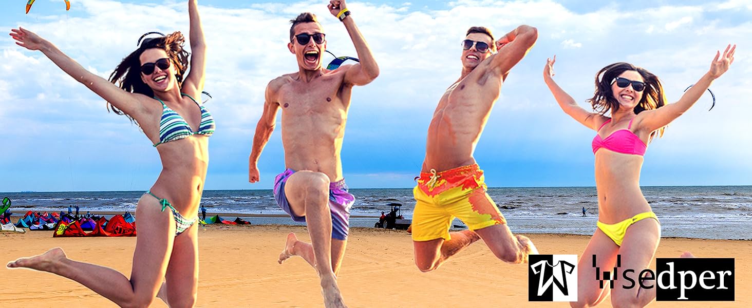 Color Changing Swim Trunks for Men