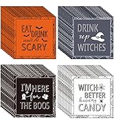 48pcs Halloween Napkins Witch Party Supplies Disposable Halloween Paper Drinks Napkins Set for Bi...