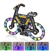 LED Bike Soldering Practice Kit, ICSTATION Knob Control Bicycle Soldering Project With 5 Lighting...