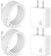 Pixel 10/9/8/7/6/5/4 Fast Charger, 2Pack 20W USB C Charging Block + 6FT USB C Cable Cord for Goog...