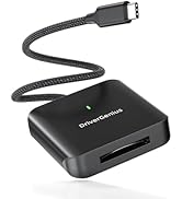 DriverGenius CFexpress Type B Card Reader with USB Type C 3.2 Gen 2 10Gbps - 30cm/0.98ft Nylon Br...