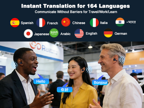 ai translation earbuds real time