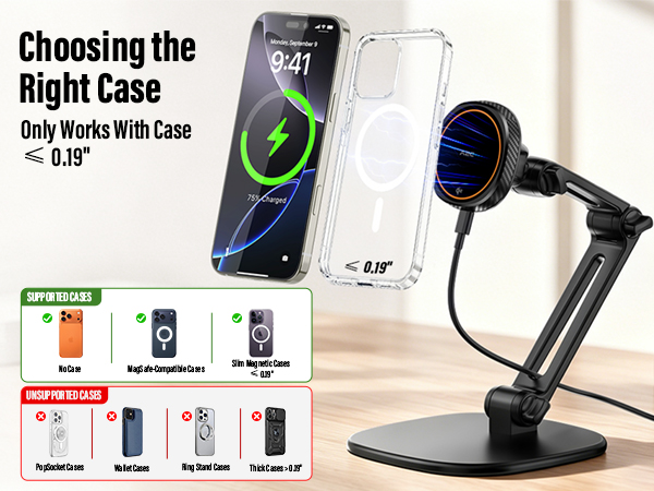 Magnetic Wireless Charging Stand