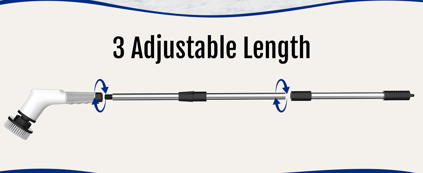 Electric spin scrubber