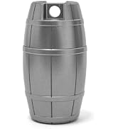 WANERSEN Waterproof Pill Container, Titanium Alloy Barrels Silos Pill Organizer Box EDC Outdoor T...