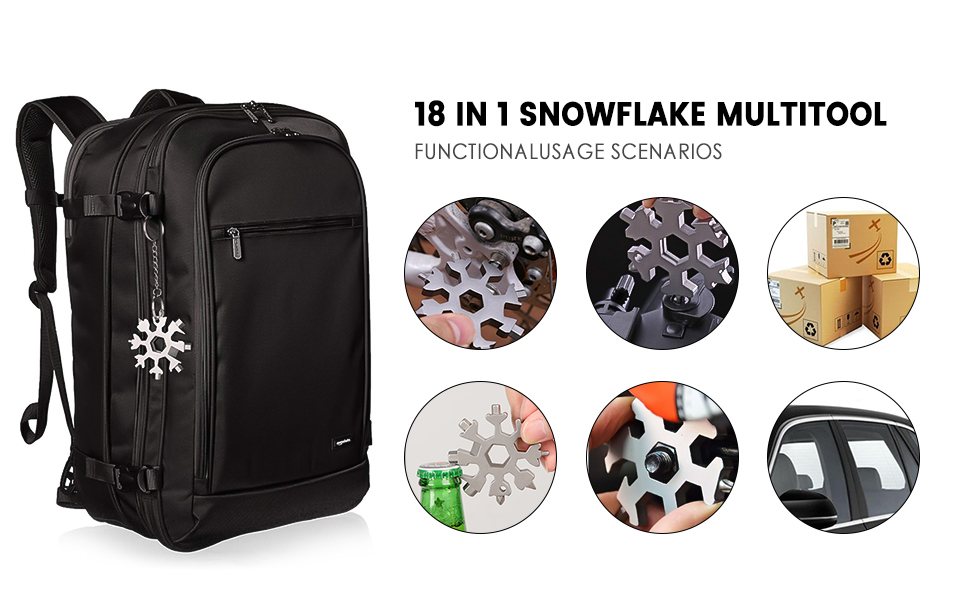 18 in 1 Snowflake Multitool