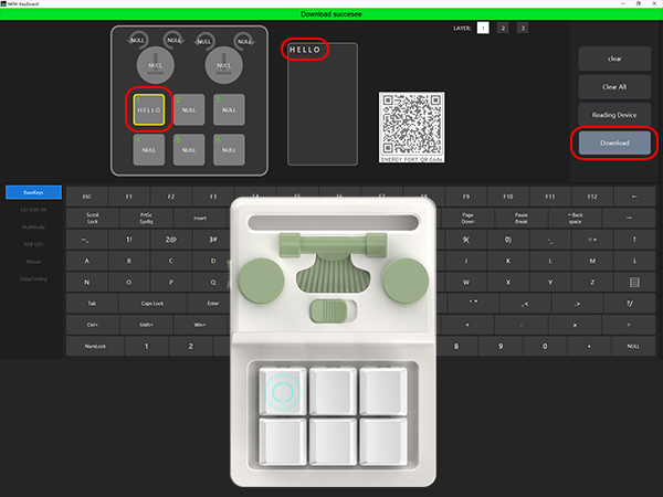 6 Key Macro Keyboard