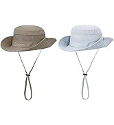 Kids Sun Hat UPF 50+ Sun Protective Bucket Hat for Kids Boys Girls Wide Brim Summer Beach Fishing...
