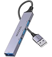 MOGOOD USB USB Splitter for Laptop USB Hub 4*USB 2.0 Extender USB Splitter Multi USB Port USB Hub...