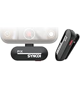 SYNCO Wireless Lavalier Microphone for iPhone, P1XL Professional Lapel Mic for Tiktok, YouTube, S...