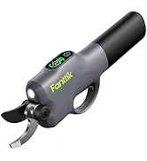 Fanttik Y10 Pro 7.2V Cordless Pruning Shears with Brushless Motor, LED Display, 4-Level Safety Sy...